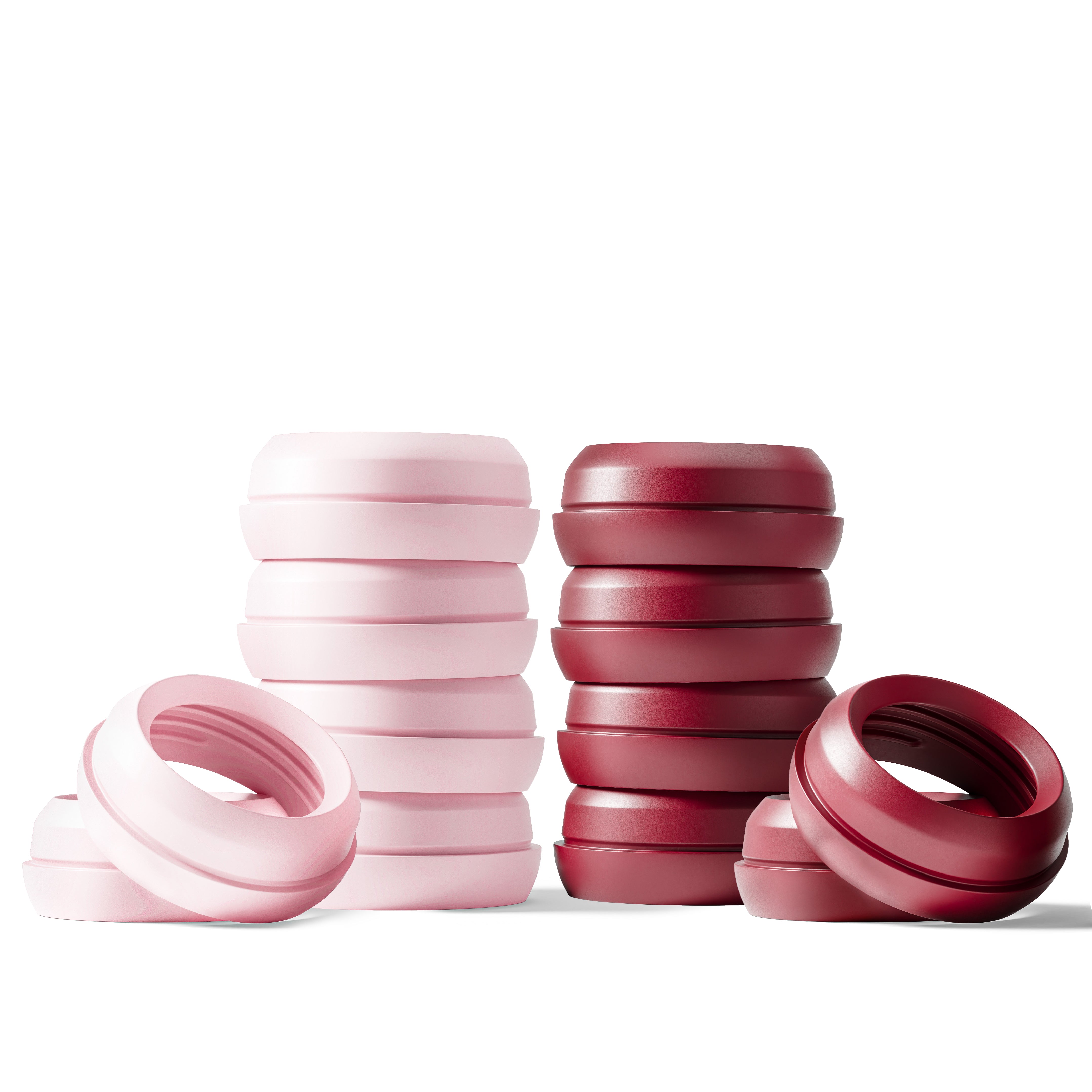 mōmi vibes bottle collar set - candy cane