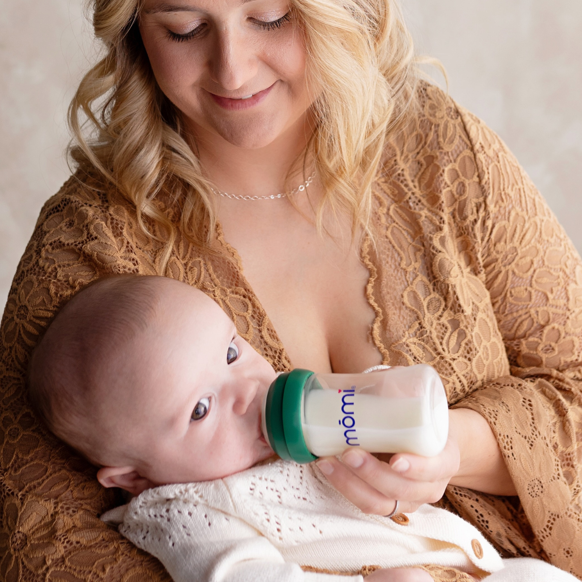 mōmi vibes bottle collar set - wintergreen