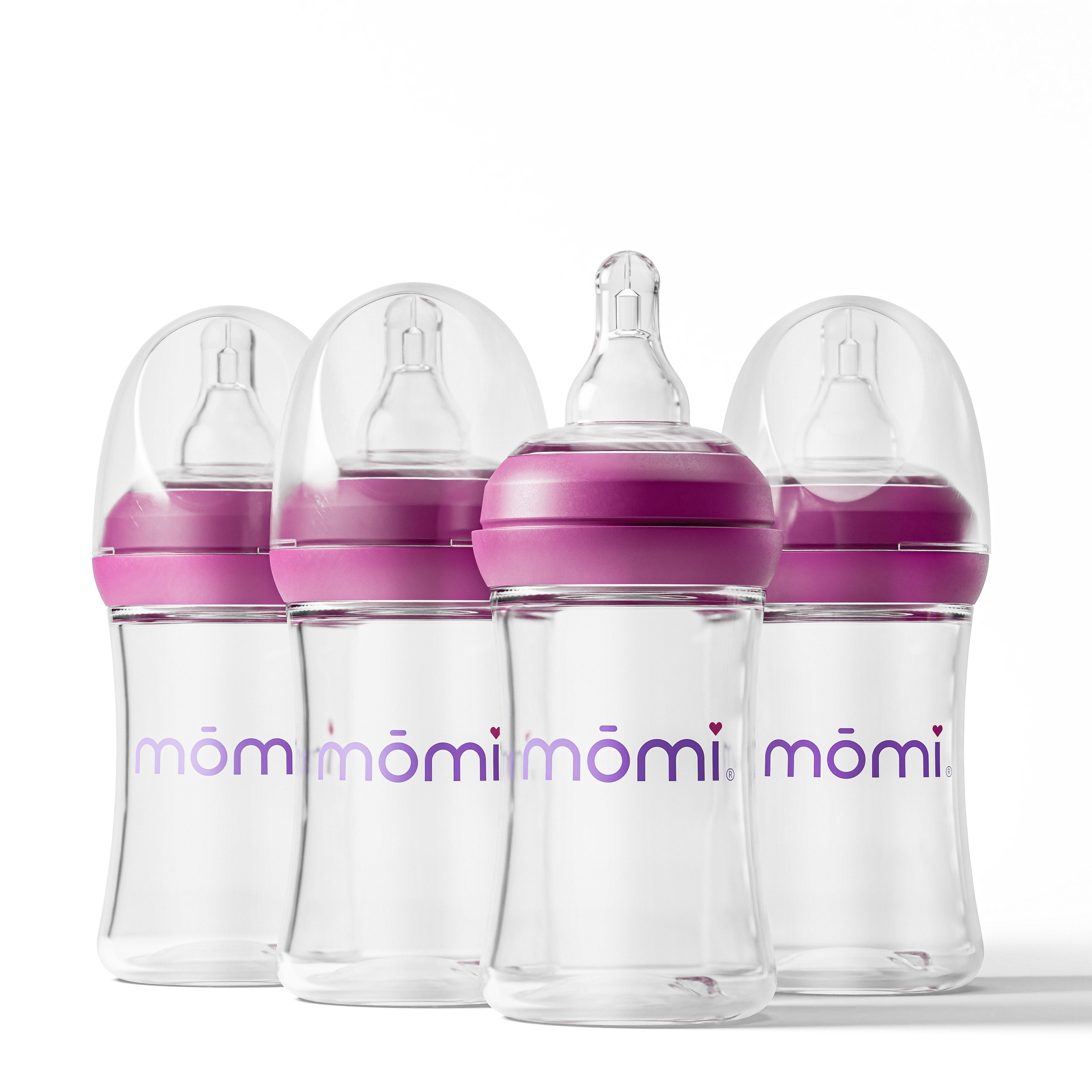 mōmi vibes colored bottle collar set - orchid