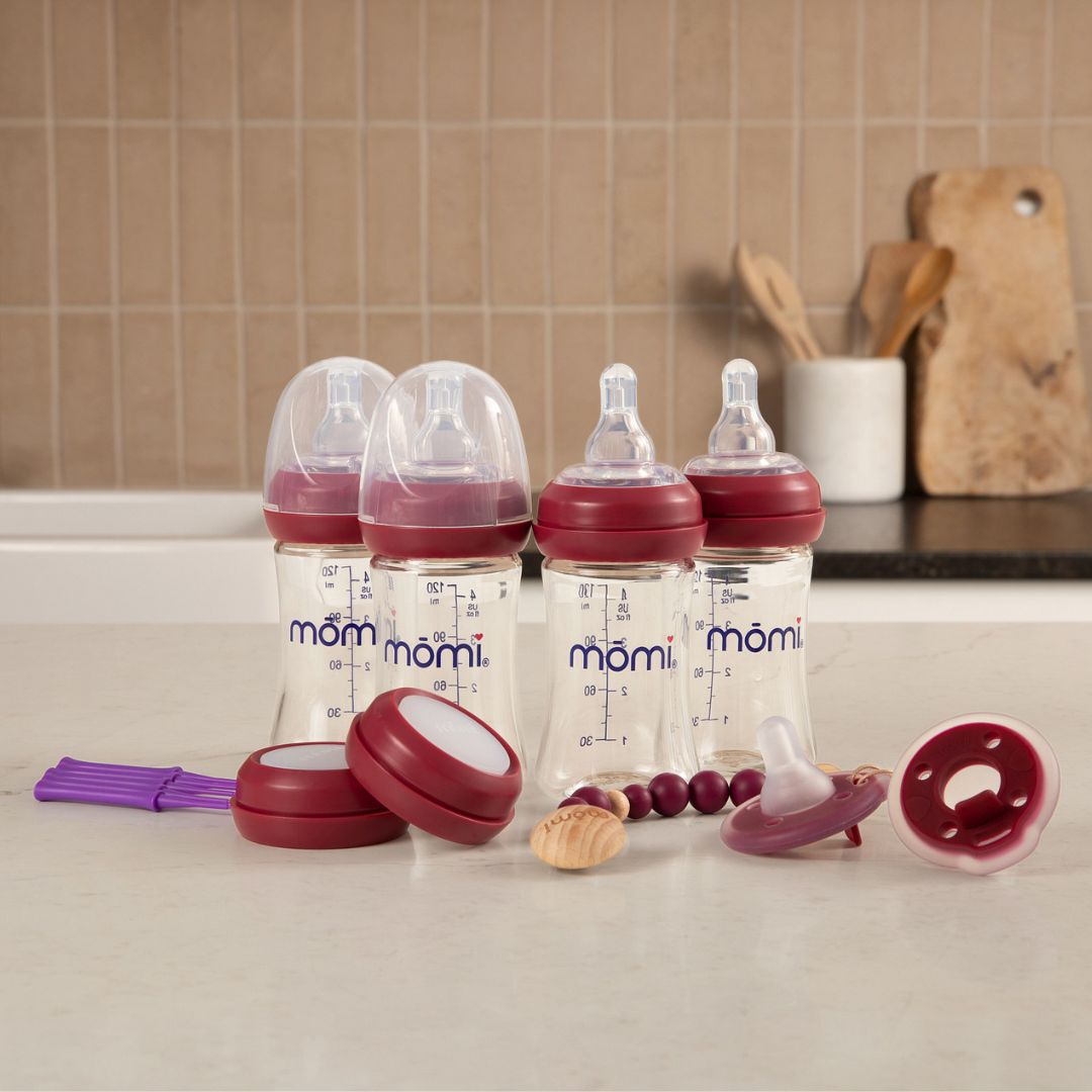 mōmi vibes luxe bundle - cranberry