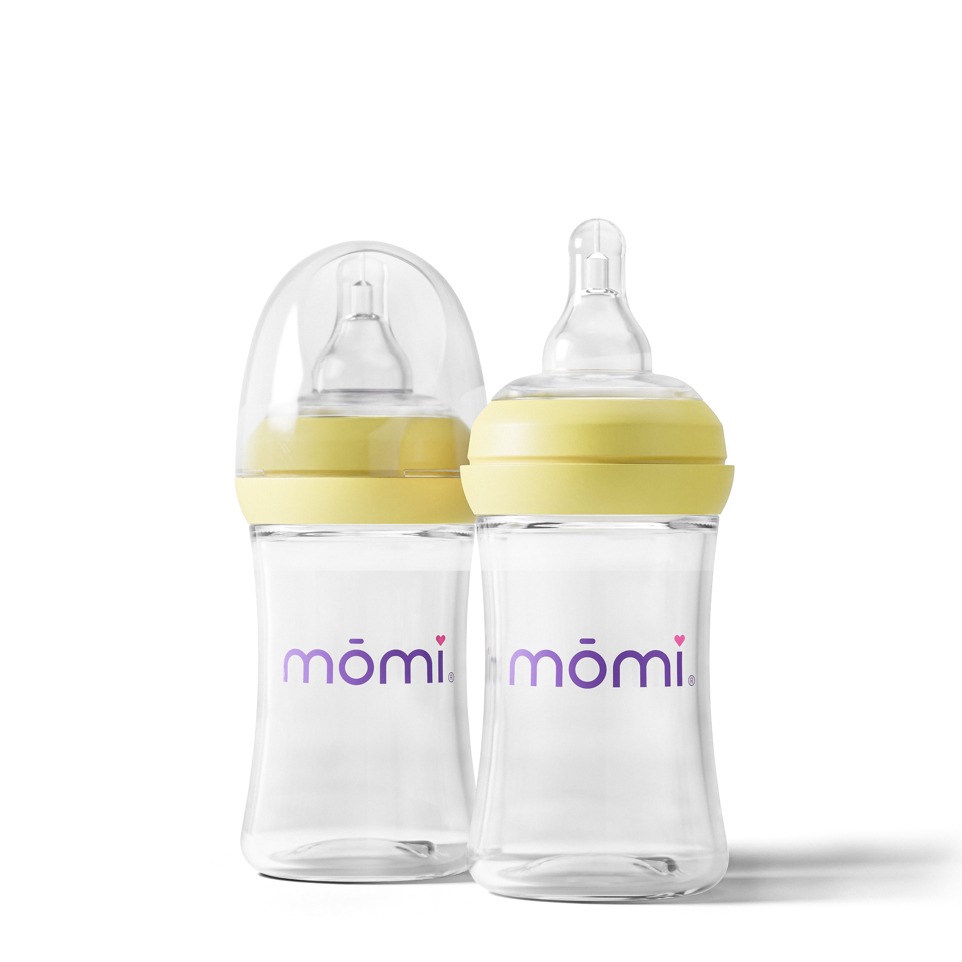 momi vibes breast-like bottle sets - sundrop