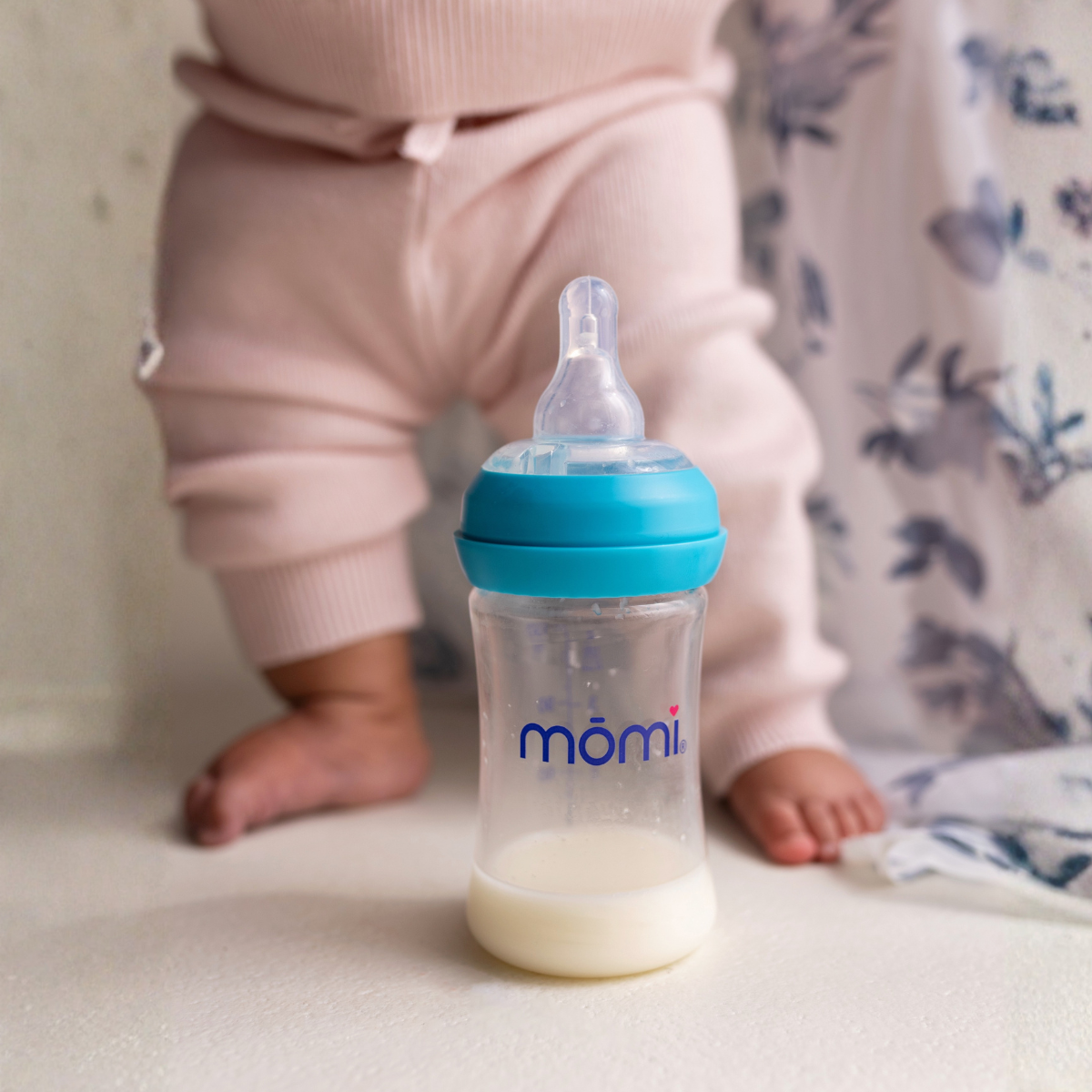 mōmi vibes breast-like bottle sets - lagoon