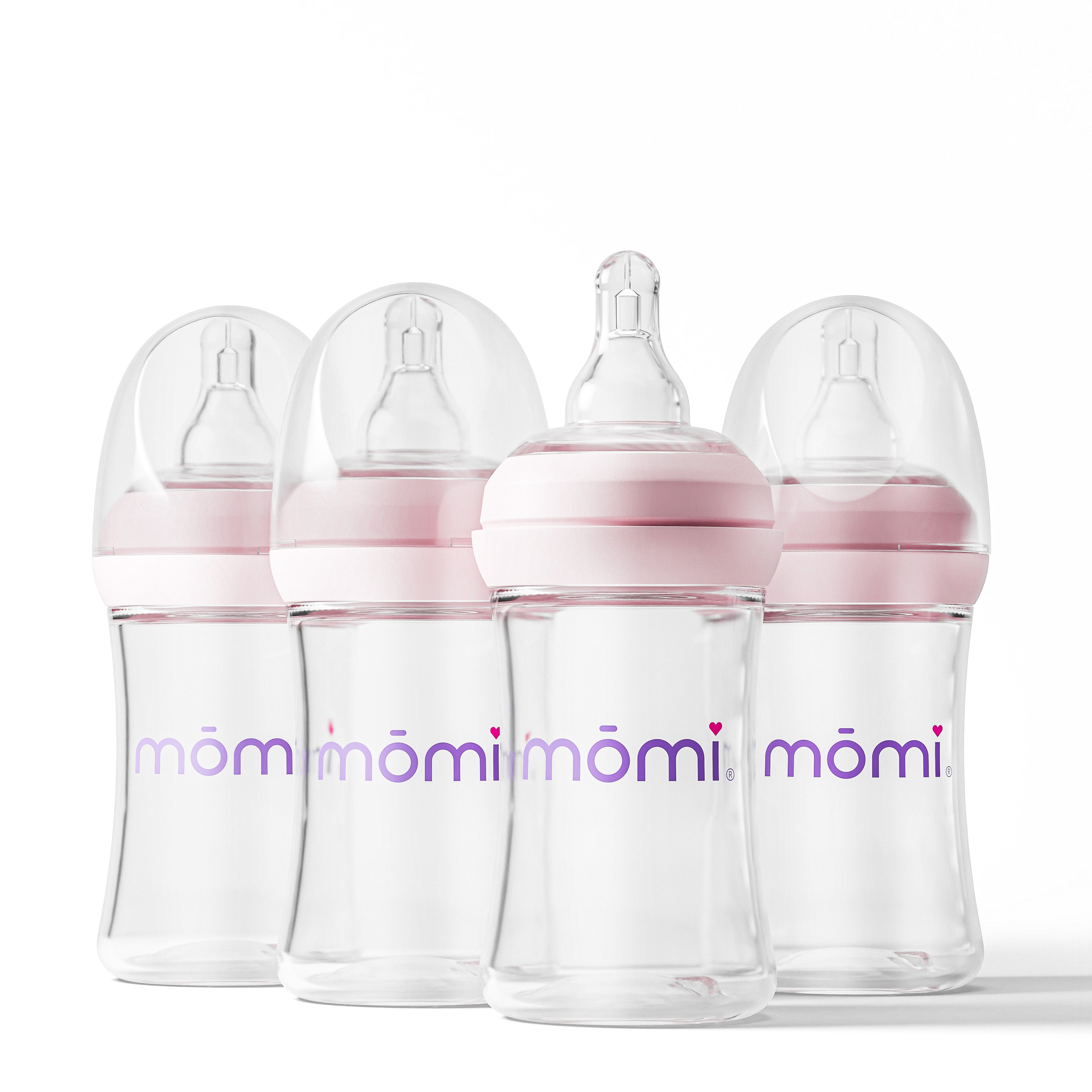 mōmi vibes colored bottle collar set - seashell